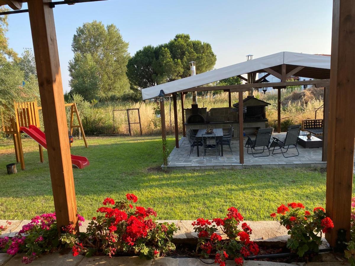 Sithonia White Sand Villa Koviou Beach Nikiti מראה חיצוני תמונה