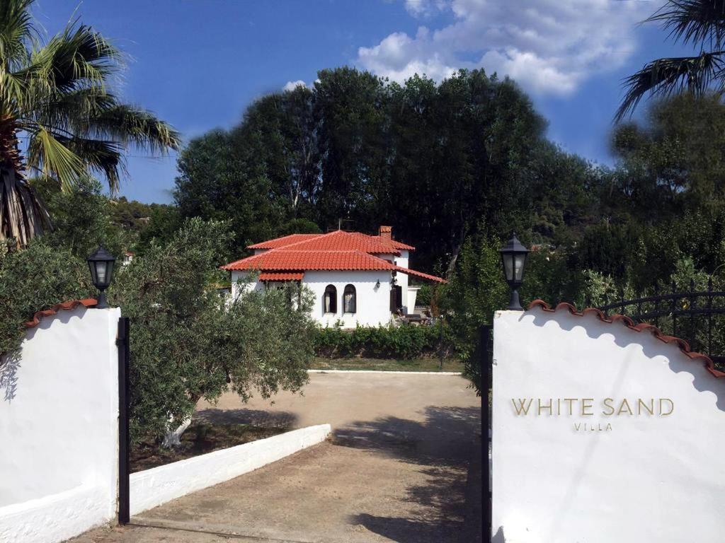 Sithonia White Sand Villa Koviou Beach Nikiti מראה חיצוני תמונה
