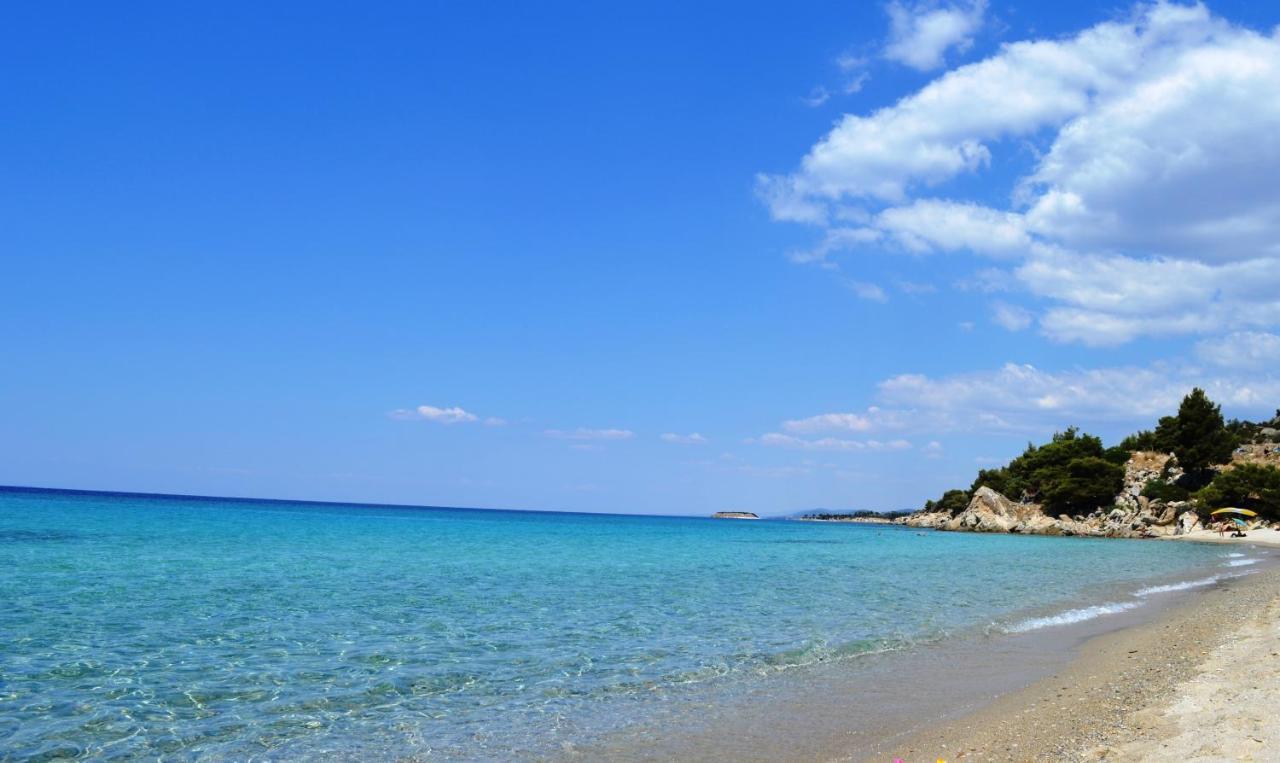 Sithonia White Sand Villa Koviou Beach Nikiti מראה חיצוני תמונה